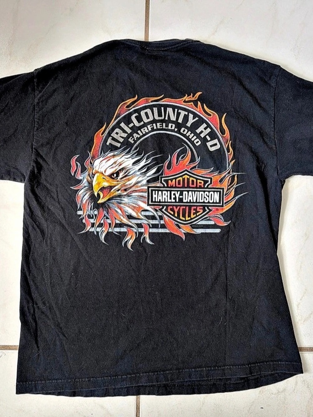 Harley-Davidson Graphic Tee Black Large